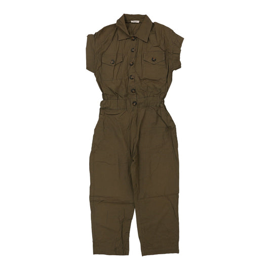 Vintage khaki Nana Jumpsuit - womens medium
