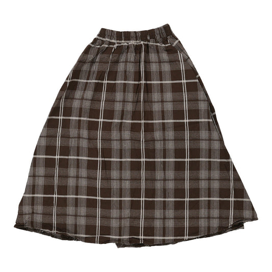 Vintage brown Mulisha Skirt - womens medium