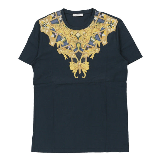 Vintage navy Versace T-Shirt - mens x-small
