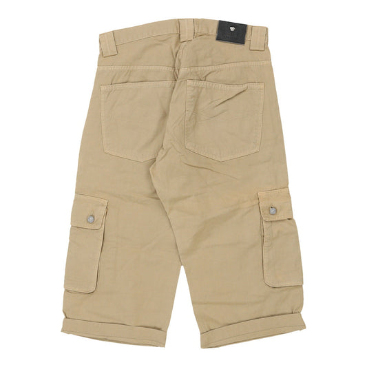 Vintage beige Versace Jeans Couture Cargo Shorts - mens 32" waist