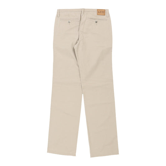 Vintage beige Armani Jeans Trousers - mens 30" waist