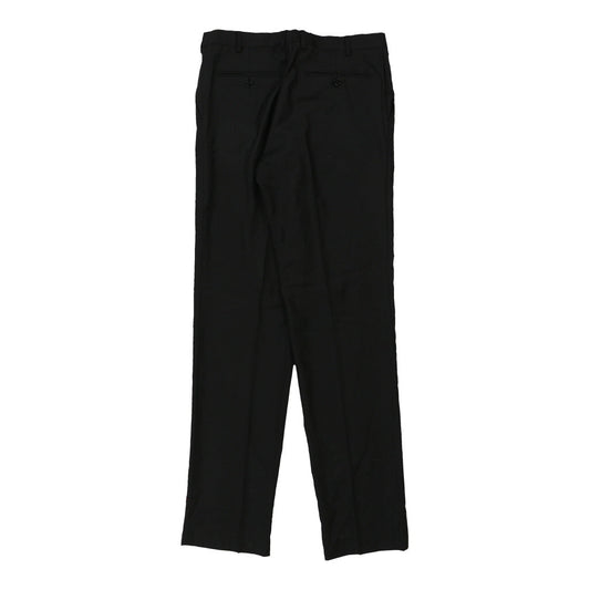 Vintage black Valentino Trousers - mens 32" waist
