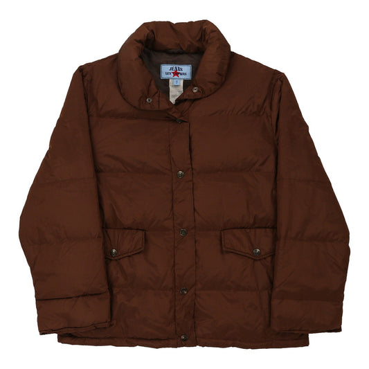 Vintage Jeans Les Copains Puffer - XL Brown Down
