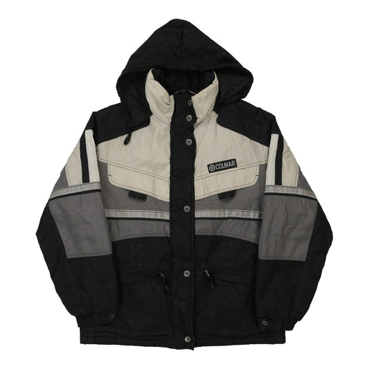 Vintage Colmar Ski Jacket - Medium Black Polyester