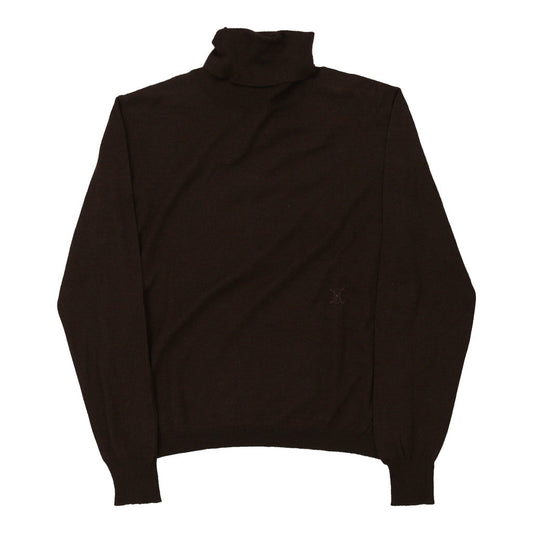 Vintage Celine Rollneck - Medium Brown Cashmere Blend