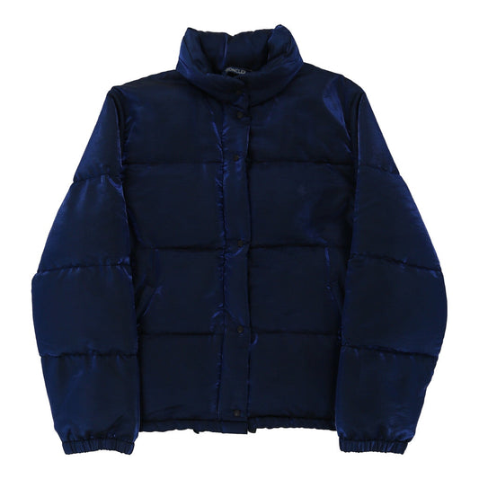 Vintage Age 14 Moncler Puffer - Large Blue Polyester