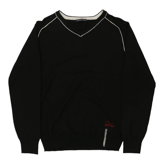 Vintage Romeo Gigli Jumper - Large Black Wool Blend