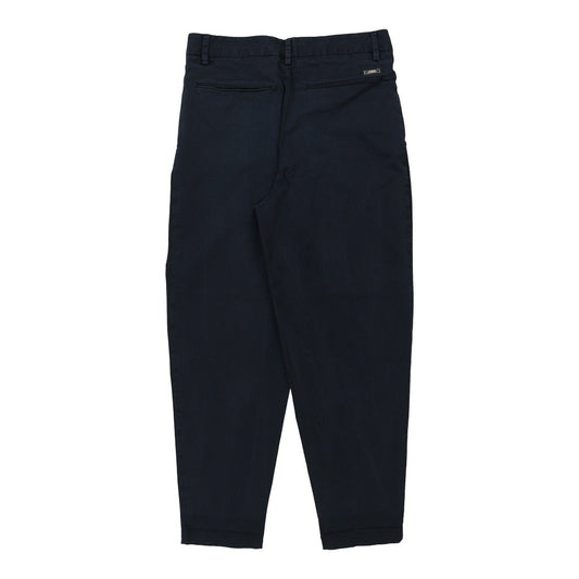 Vintage Armani Exchange Trousers - 32W 27L Navy Cotton