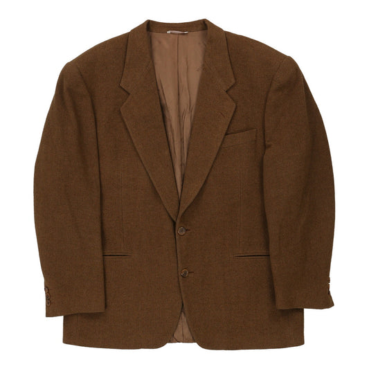 Vintage Oliver By Valentino Blazer - XL Brown Wool Blend