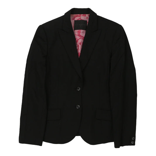 Vintage Richmond Blazer - Medium Black Viscose Blend