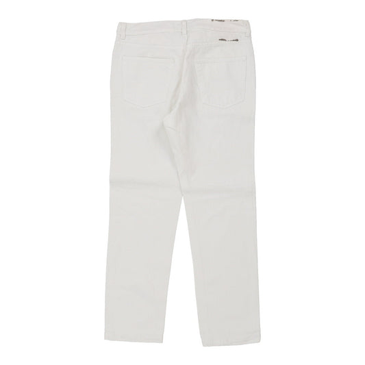 Vintage Richmond Jeans - 32W UK 12 White Cotton