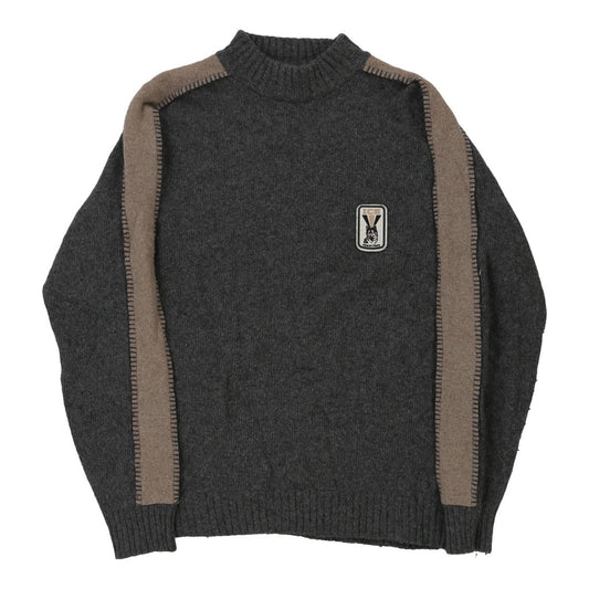 Vintage grey Dolce & Gabbana Jumper - mens large