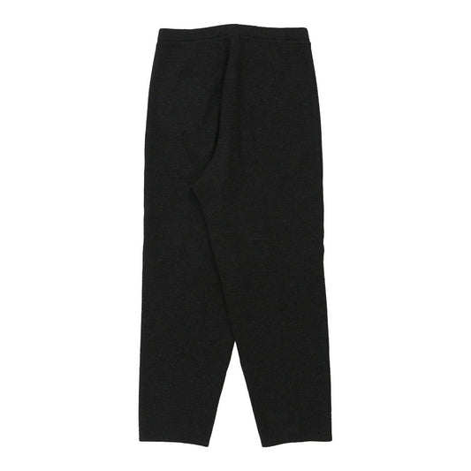 Vintage black Burberry London Trousers - womens medium