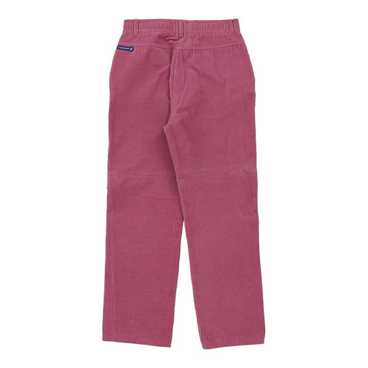 Vintage pink Colmar Cord Trousers - womens 28" waist