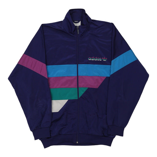 Vintage purple Adidas Track Jacket - mens x-large
