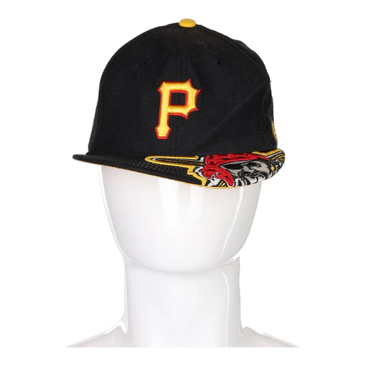 Vintage black Pirates New Era Cap - mens no size