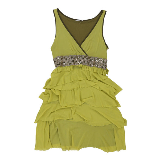 Vintage Marella Dress - Medium Green Polyester Blend