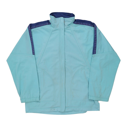 Vintage Diadora Track Jacket - XL Blue Polyester