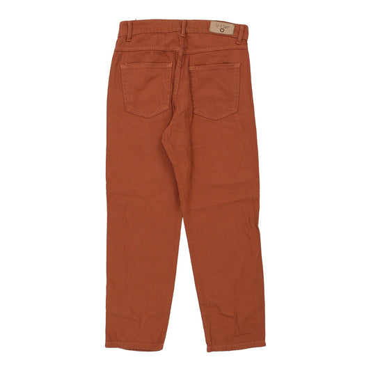 Vintage orange Sei Di Cuori Trousers - womens 28" waist
