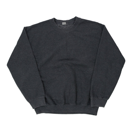 Vintage grey Blank Gildan Sweatshirt - mens large