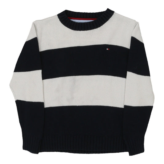 Vintage navy Age 4 Tommy Hilfiger Jumper - boys x-small