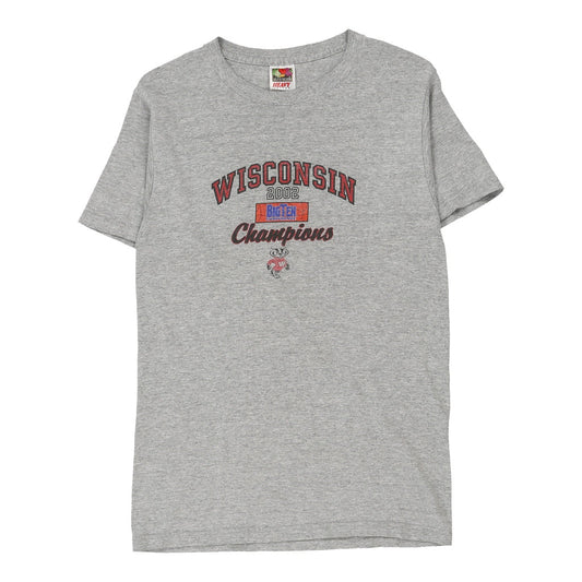 Vintage grey Age 13-14 Fruit Of The Loom T-Shirt - boys small