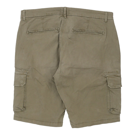 Vintage khaki Unbranded Cargo Shorts - mens 36" waist