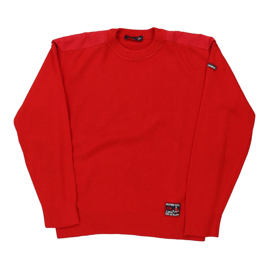 Vintage Pier Dublanc Jumper - Medium Red Wool Blend