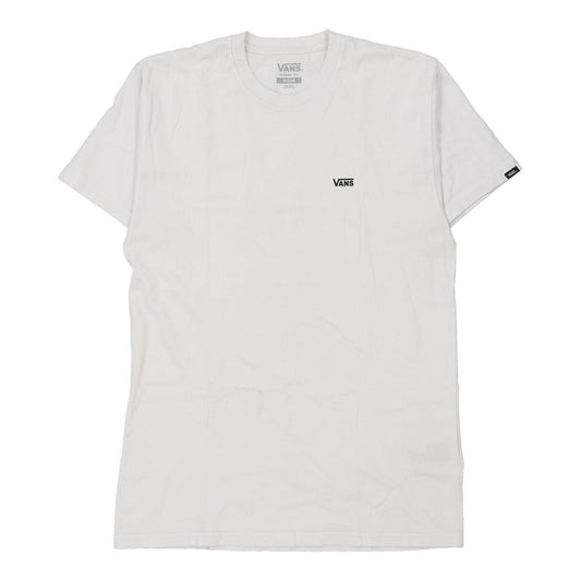Vintage white Vans T-Shirt - mens medium
