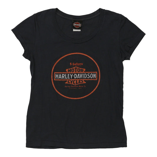 Vintage black Harley Davidson T-Shirt - womens small