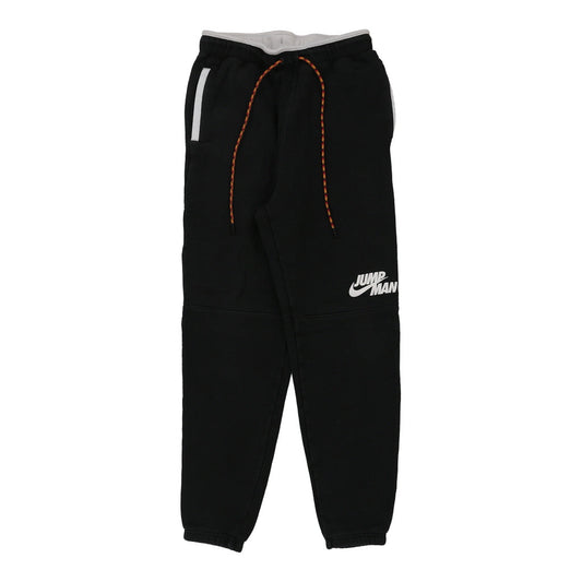 Vintage Jordan Joggers - Small Black Cotton