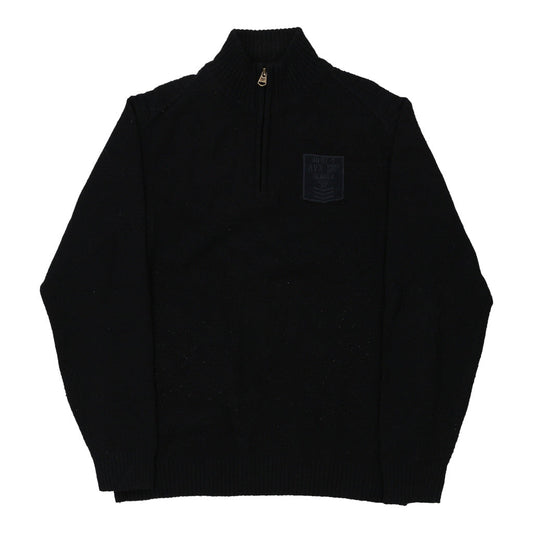 Vintage navy Avirex 1/4 Zip - mens x-large
