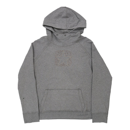 Vintage Age 13-14 Converse Hoodie - XL Grey Cotton