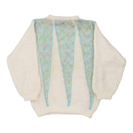 Vintage 1980's Unbranded Jumper - Medium Multicoloured Wool
