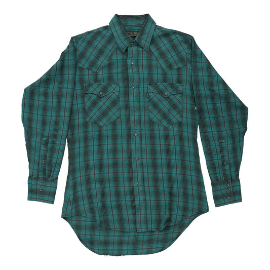 Vintage Sutter Creek Levis Checked Shirt - Medium Green Cotton