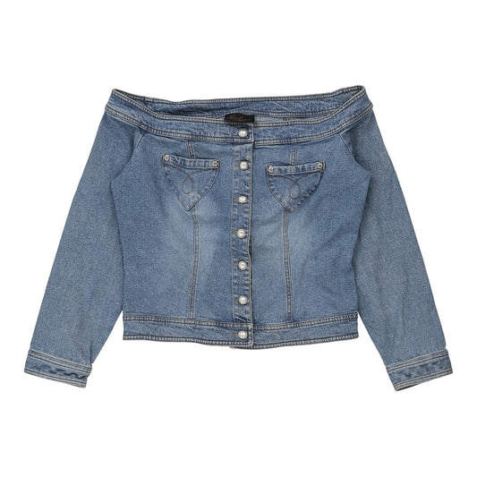 Vintage blue Luisa Spagnoli Denim Jacket - womens small