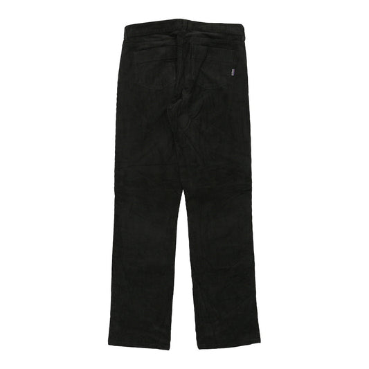 Vintage Patagonia Cord Trousers - 34W UK 12 Black Cotton