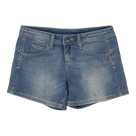 Vintage blue Benetton Denim Shorts - womens 28" waist