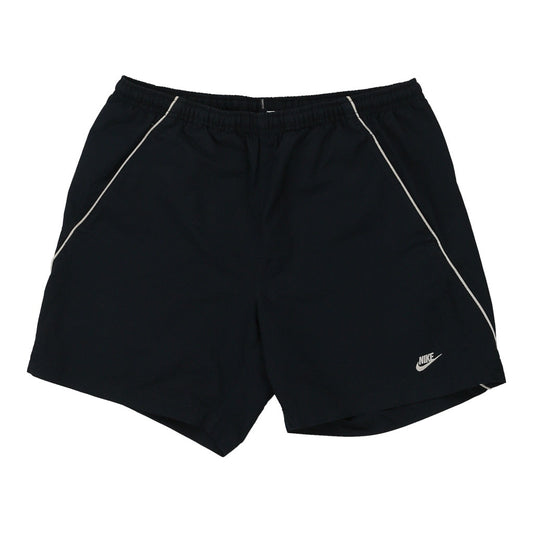 Vintage Nike Sport Shorts - Small Navy Polyester