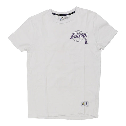 Vintage Los Angeles Lakers Nba T-Shirt - XS White Cotton