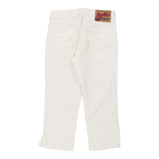Vintage Dolce & Gabbana Shorts - 32W UK 10 White Cotton