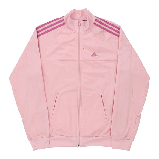 Vintage Adidas Track Jacket - XL Pink Polyester
