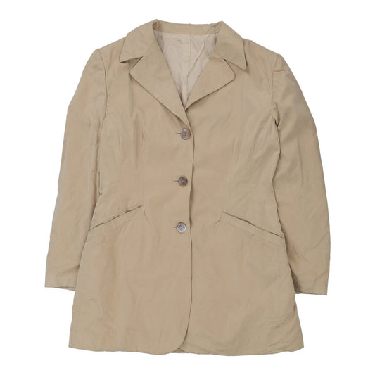 Vintage Fendi Blazer - Small Beige Cotton