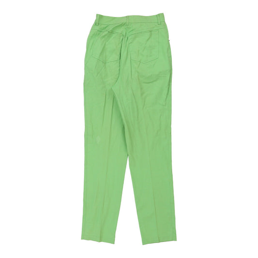Vintage Iceberg Trousers - 25W UK 8 Green Cotton