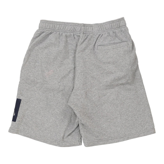 Vintage Adidas Sport Shorts - Medium Grey Cotton Blend