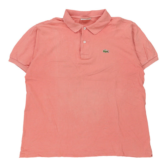 Vintage pink Lacoste Polo Shirt - mens x-large