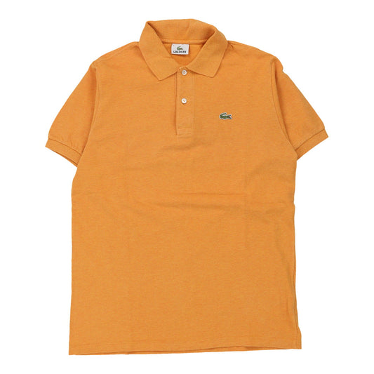 Vintage orange Lacoste Polo Shirt - mens medium