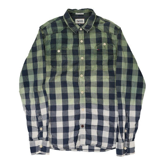 Vintage green Hilfiger Denim Shirt - mens small