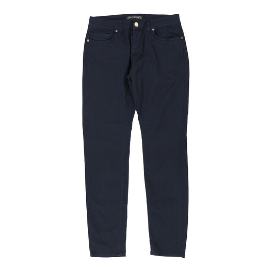 Vintage navy Sandro Ferrone Trousers - womens 32" waist