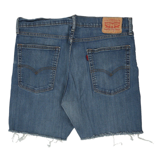 Vintage blue 513 Levis Denim Shorts - mens 34" waist
